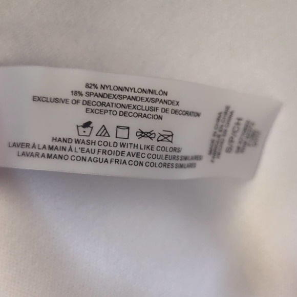 Raisins Dharma Ruffle Off the Shoulder Bandeau Bikini Swim Top Small - Picture 10 of 12